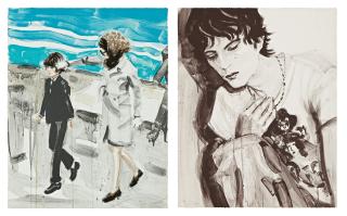 Elizabeth Peyton - Jackie And John; And Kiss (Tony)