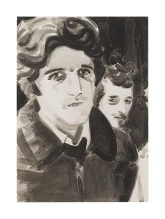 Elizabeth Peyton - John Kerry (Anti-War Rally)