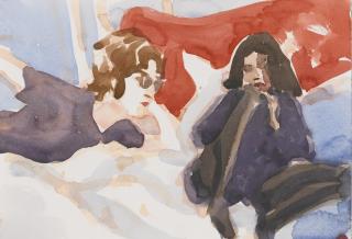 Elizabeth Peyton - John + Yoko