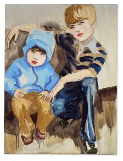 Elizabeth Peyton - Liam + Noel in the 70’s