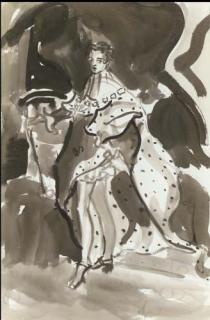 Elizabeth Peyton - Ludwig II Dressed In Louis Xiv Costume