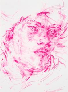 Elizabeth Peyton - Mai (Afterlife) after Sir Joshua Reynolds\' Portrait of Mai (Omai), 1776