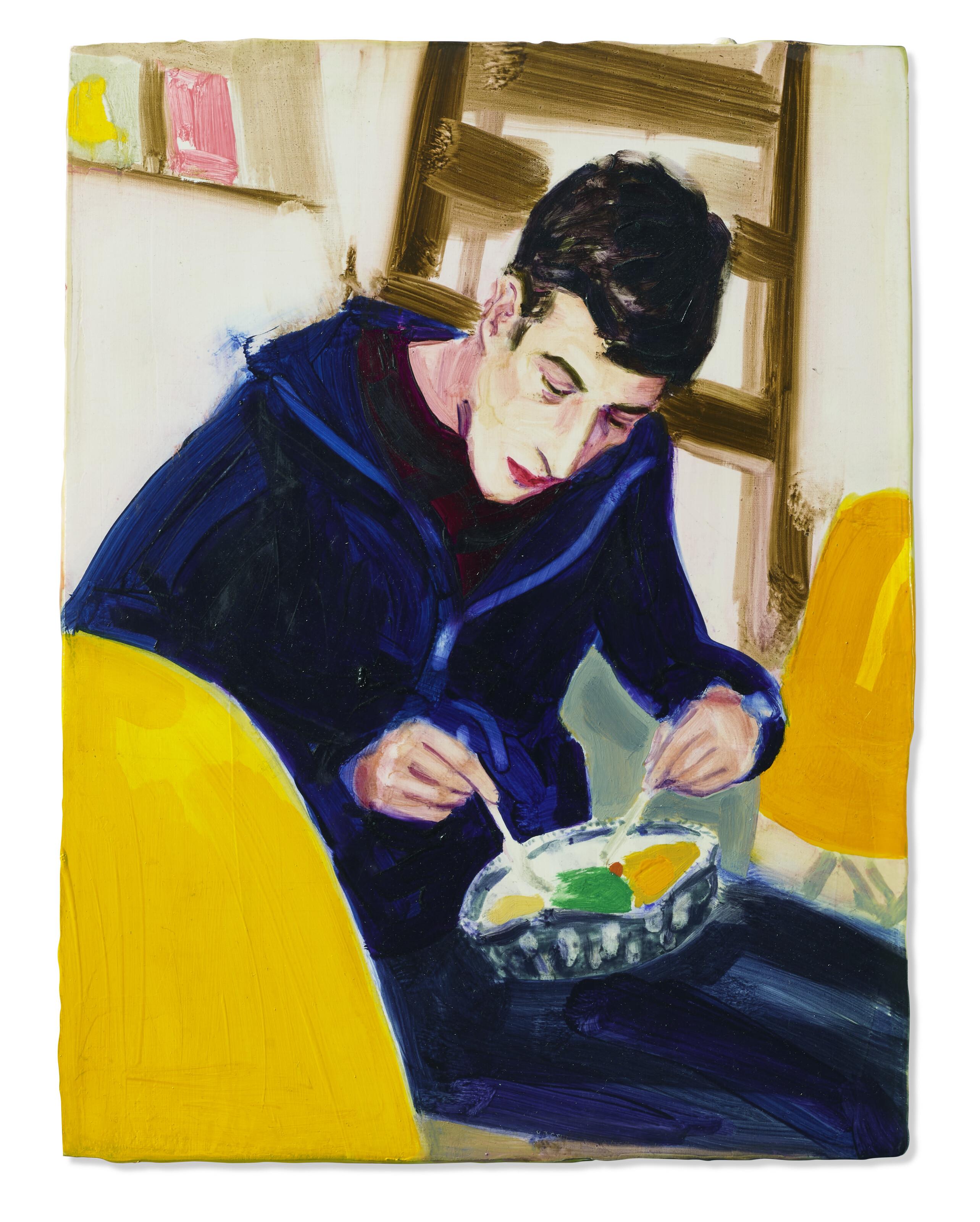 Elizabeth Peyton - Maurizio Eating