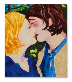 Elizabeth Peyton - May 1999 (Kirsty + Roe Kissing West 15Th Street)