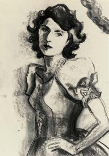 Elizabeth Peyton - Queen Elizabeth Aged 16 (after Benton)