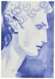 Elizabeth Peyton - St. George After Donatello 