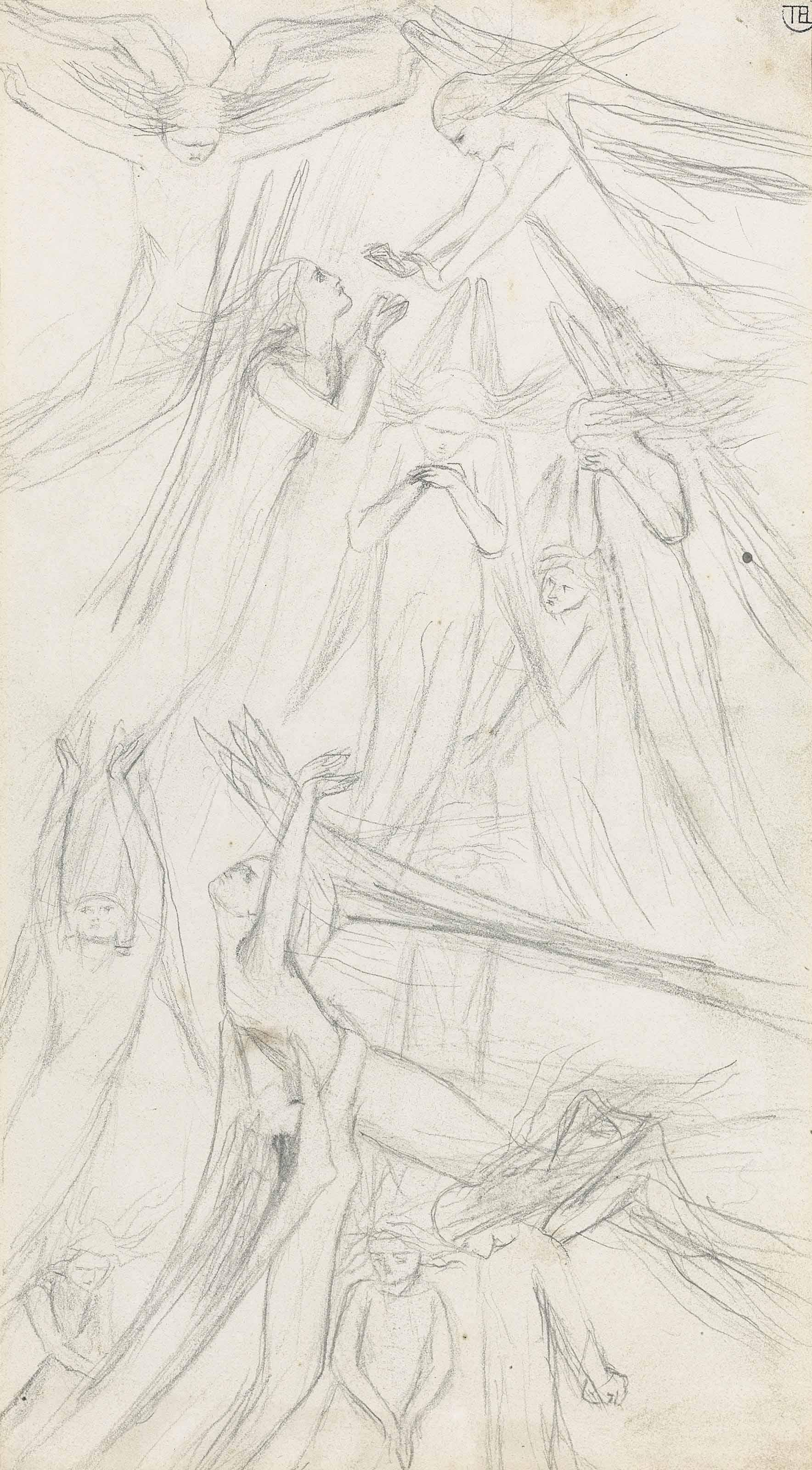 Elizabeth Siddal - Flying Angels