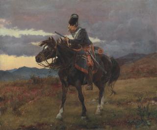 Elizabeth Southerden Thompson, Lady Butler - Chasseur Vedette