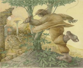 Elizabeth Swanwick, R.A. - The Flight of the Doves