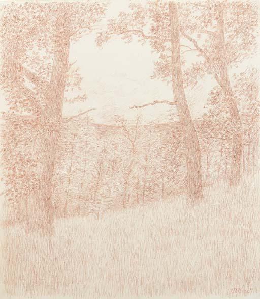 Elizabeth Vellacott - Sun In The Valley; And Oaks On Hillside