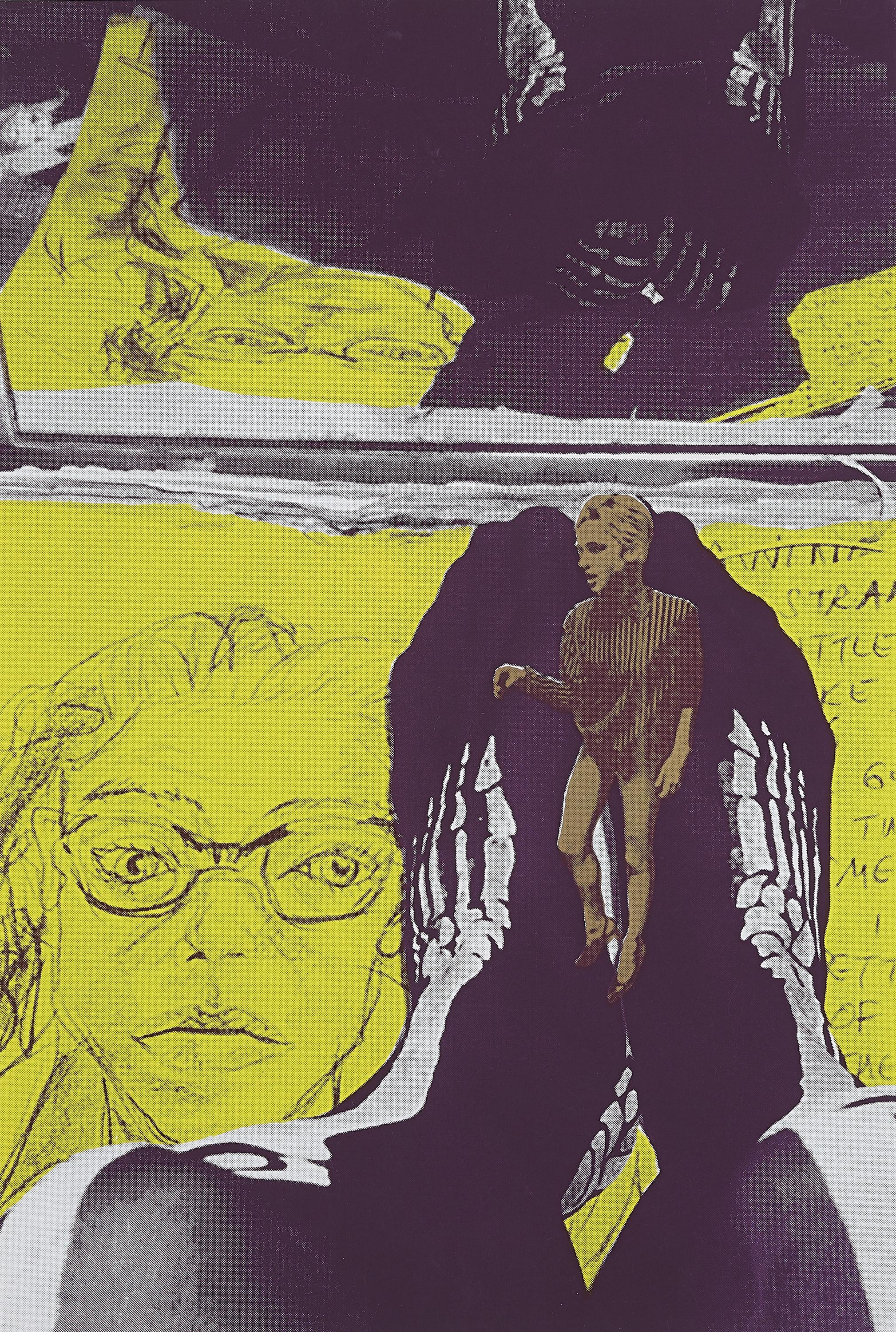 Elke Krystufek - Edie, yellow and violet.