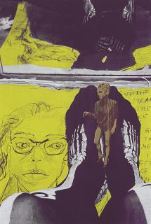 Elke Krystufek - Edie, yellow and violet.