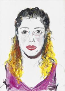 Elke Krystufek - Self Portrait