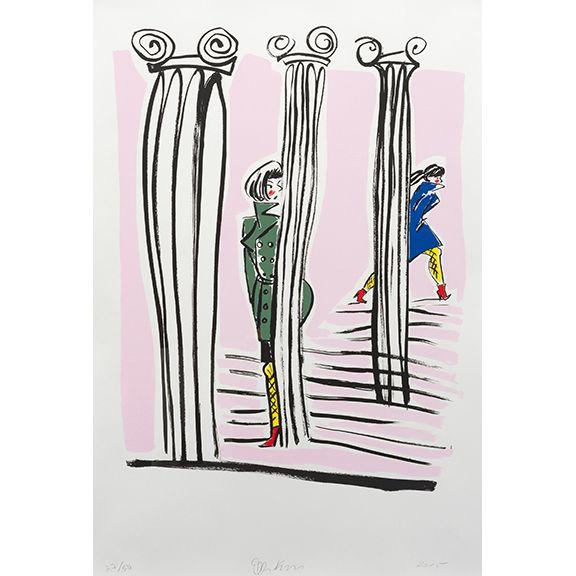 Ella Kruglyanskaya - White Columns