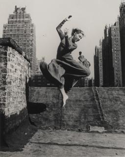 Ellen Auerbach - R. Schottelius in New York, 1953