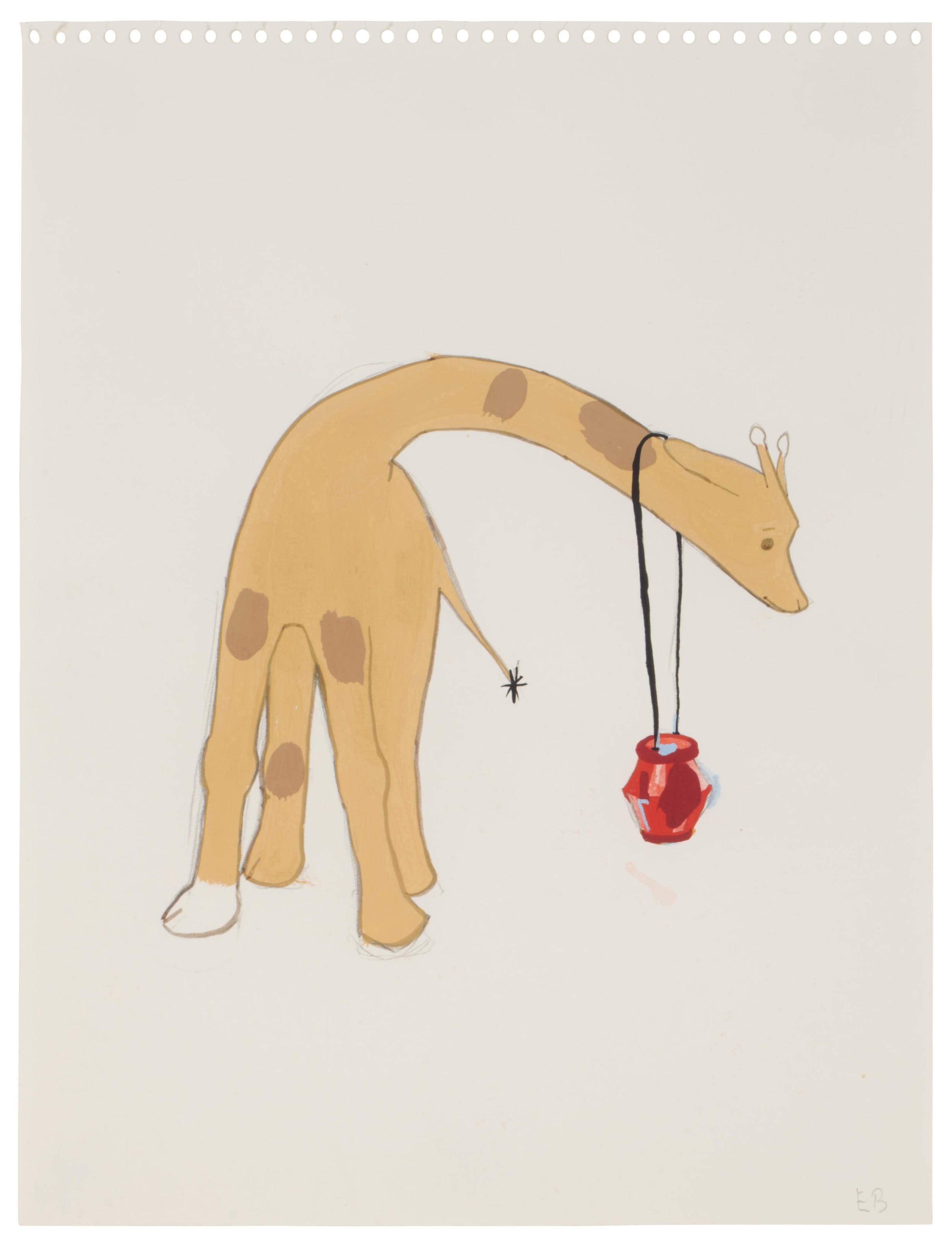 Ellen Berkenbilt - Giraffe with Lantern