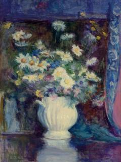 Ellen Day Hale - Vase of Flowers