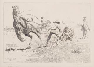 Elling William Gollings - A Tie Down Man, 1927