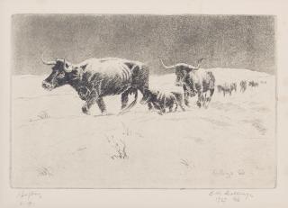 Elling William Gollings - Drifting, 1927