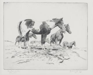 Elling William Gollings - Sentinels, c. 1930