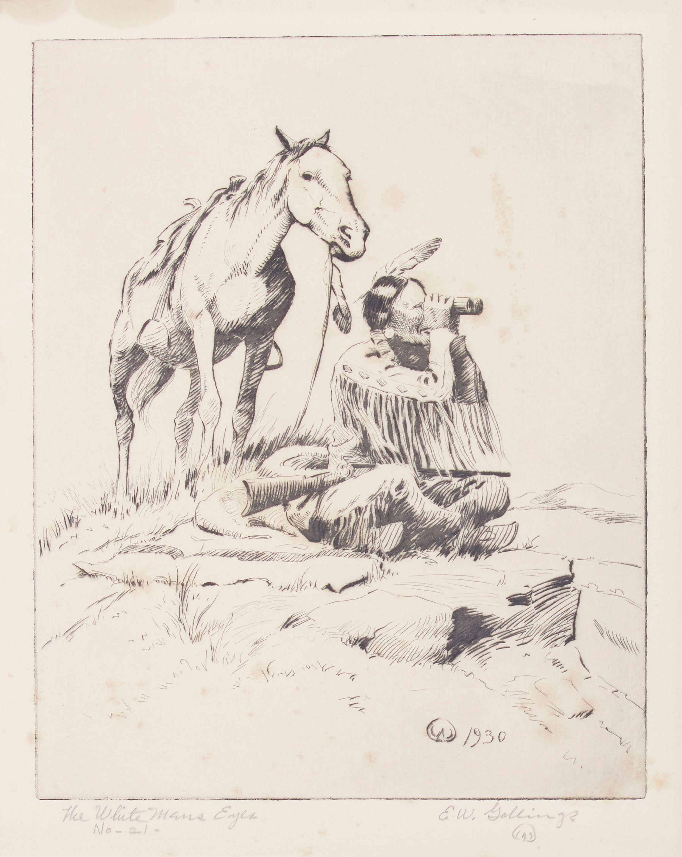 Elling William Gollings - The White Man\'s Eyes, 1930