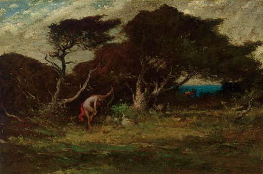 Elliott Daingerfield - An Arcadian Huntress