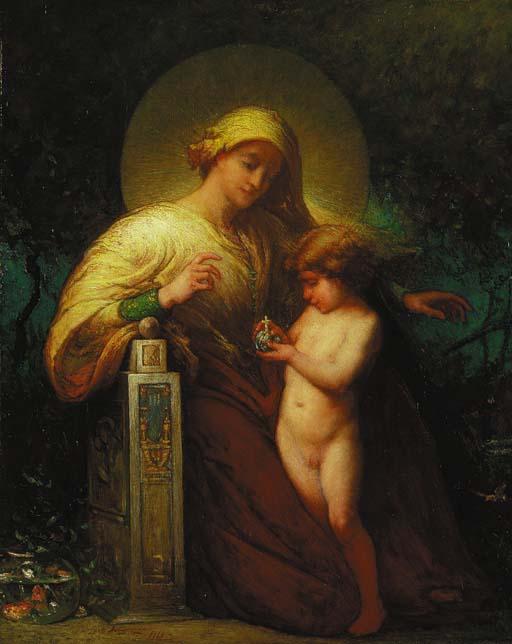 Elliott Daingerfield - Madonna and Child