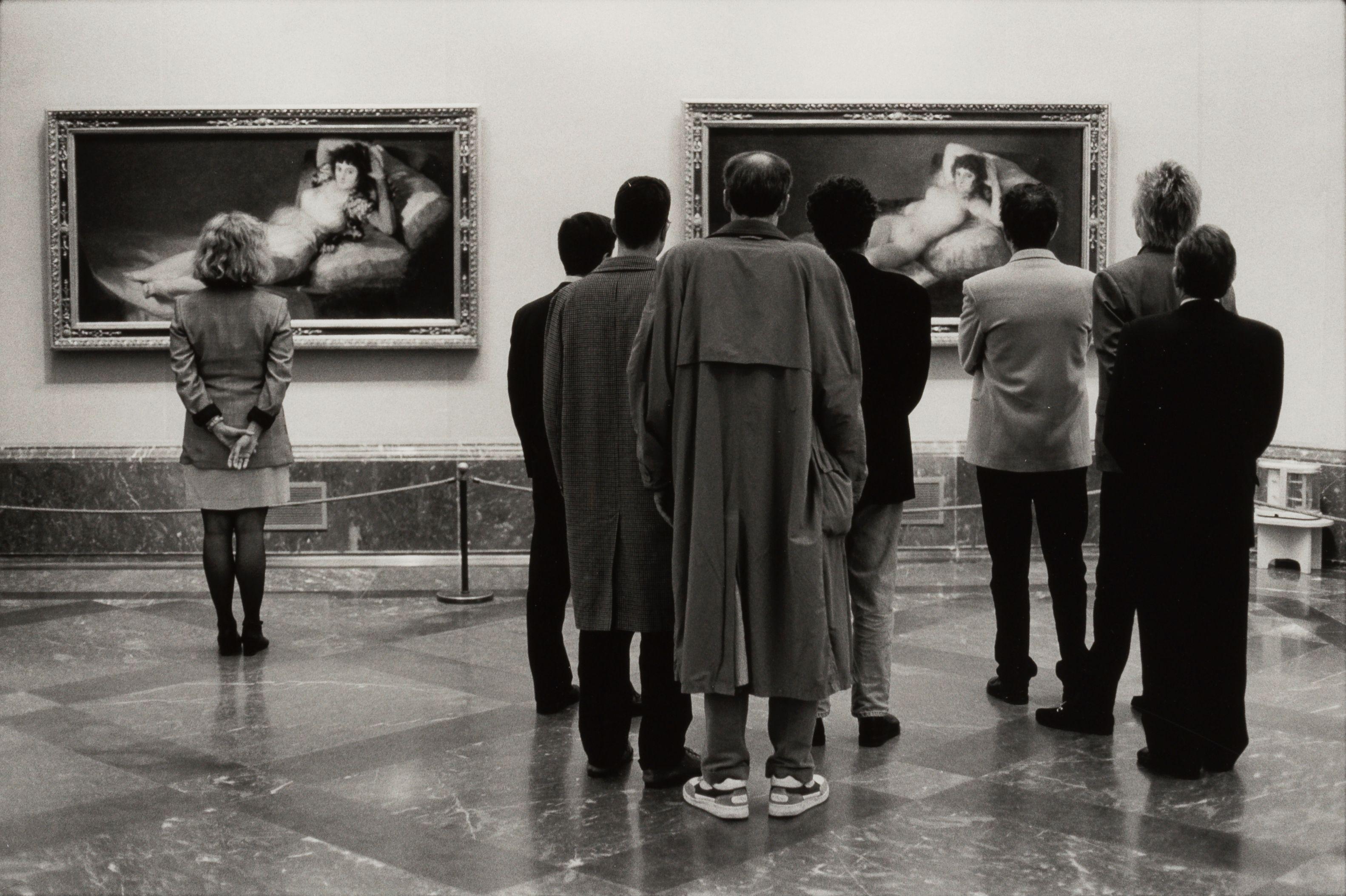 Elliott Erwitt - \'Madrid\' (Museo Nacional del Prado)