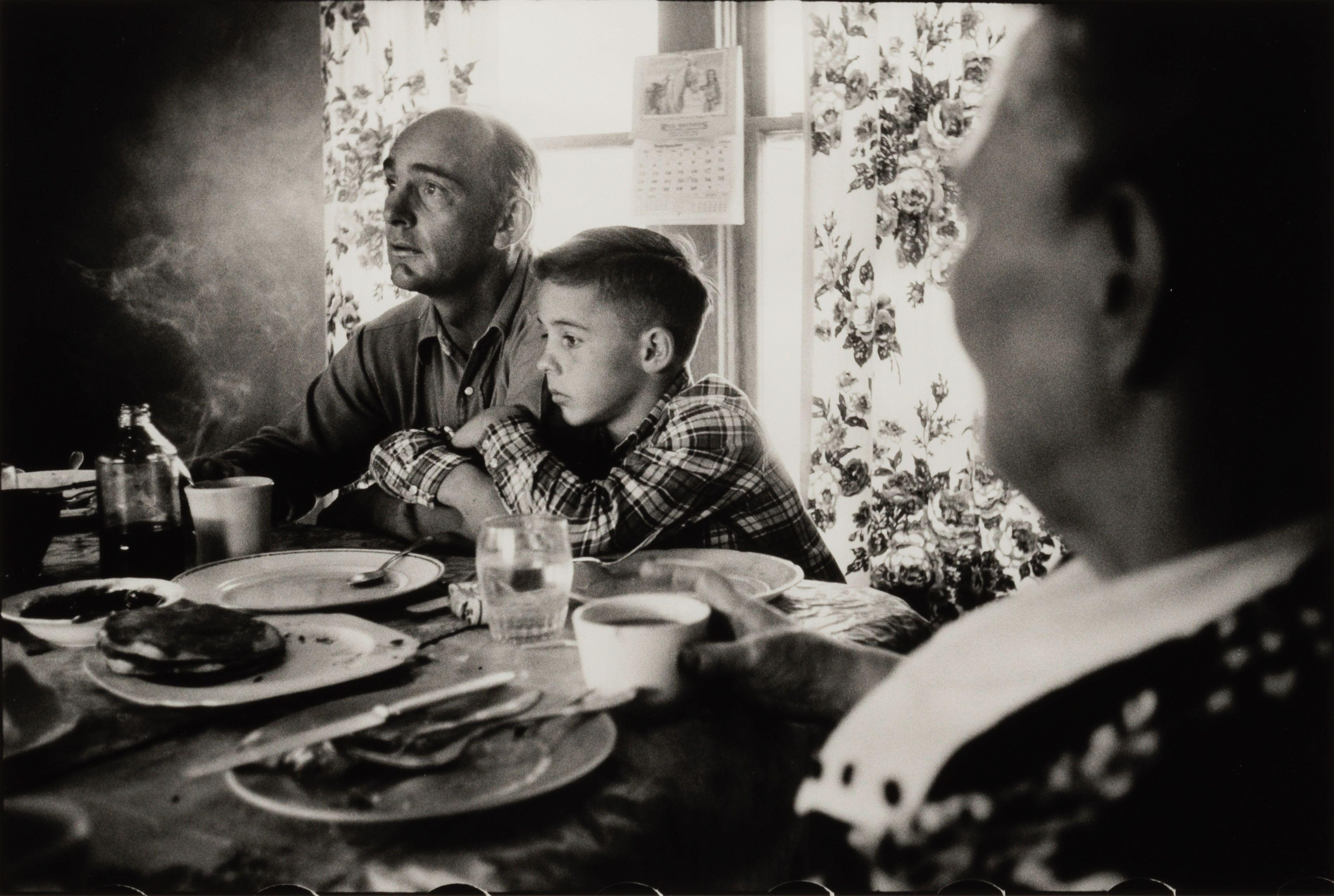 Elliott Erwitt - \'Wyoming, USA\' (Father and Son)