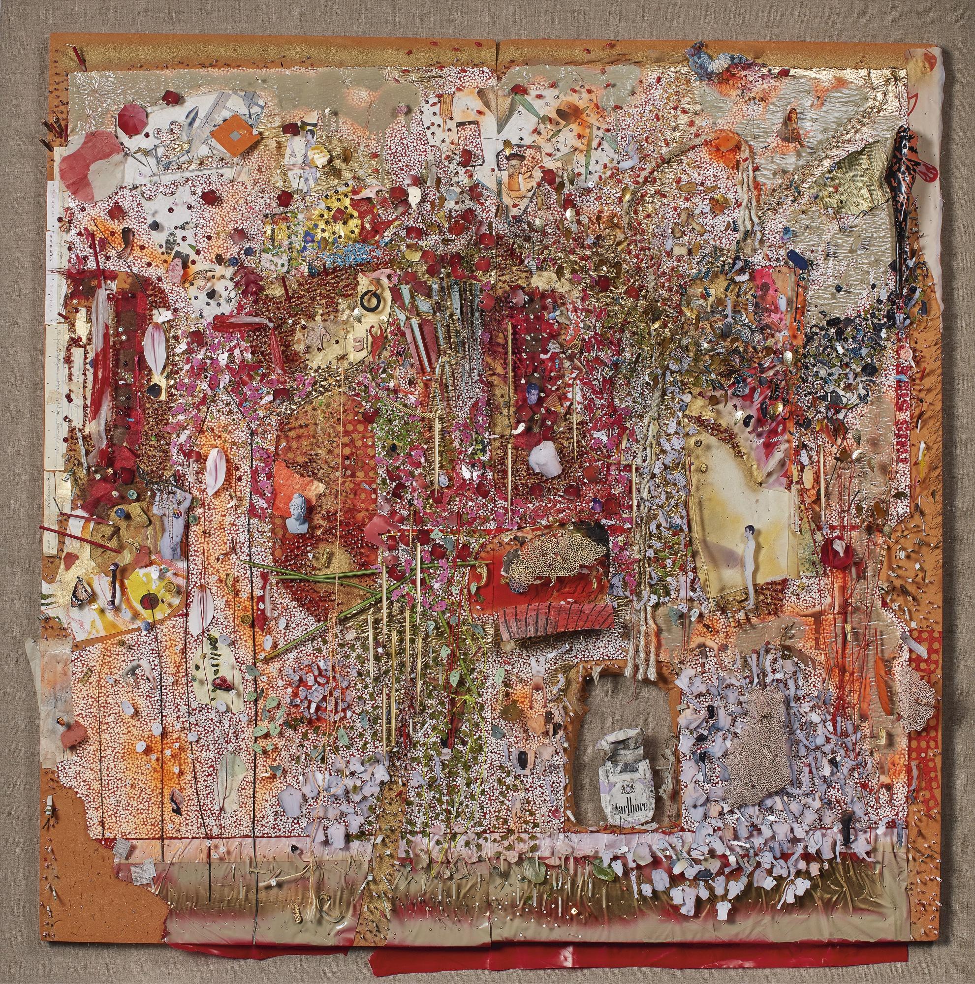 Elliott Hundley - A Clearing Iv