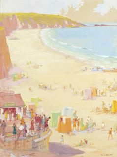 Ellis Luciano Silas - Filey, a day at the beach