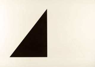 Ellsworth Kelly - Black and White Pyramid.