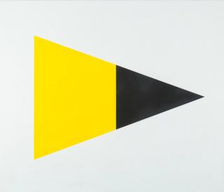 Ellsworth Kelly - Black Yellow, 1970