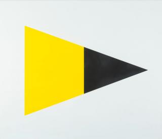 Ellsworth Kelly - Black Yellow, 1970