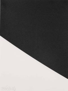 Ellsworth Kelly - Blue Curve (Black State) (Axsom 284; Gemini 28.229)