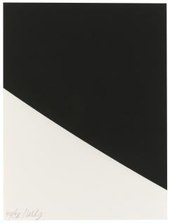 Ellsworth Kelly - Blue Curve (Black State)