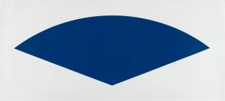 Ellsworth Kelly - Blue Curve (State III)