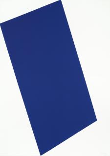 Ellsworth Kelly - Blue (For Leo), from The Leo Castelli 90th Birthday Portfolio
