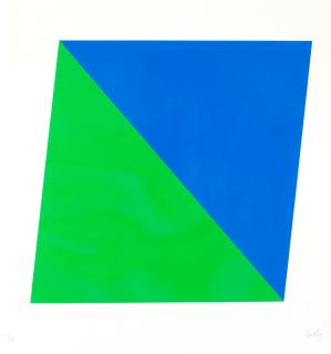 Ellsworth Kelly - Blue Green, 1970