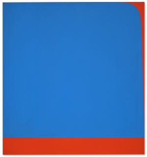 Ellsworth Kelly - Blue Red-Orange