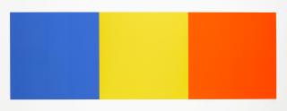 Ellsworth Kelly - Blue, Yellow and Red Squares