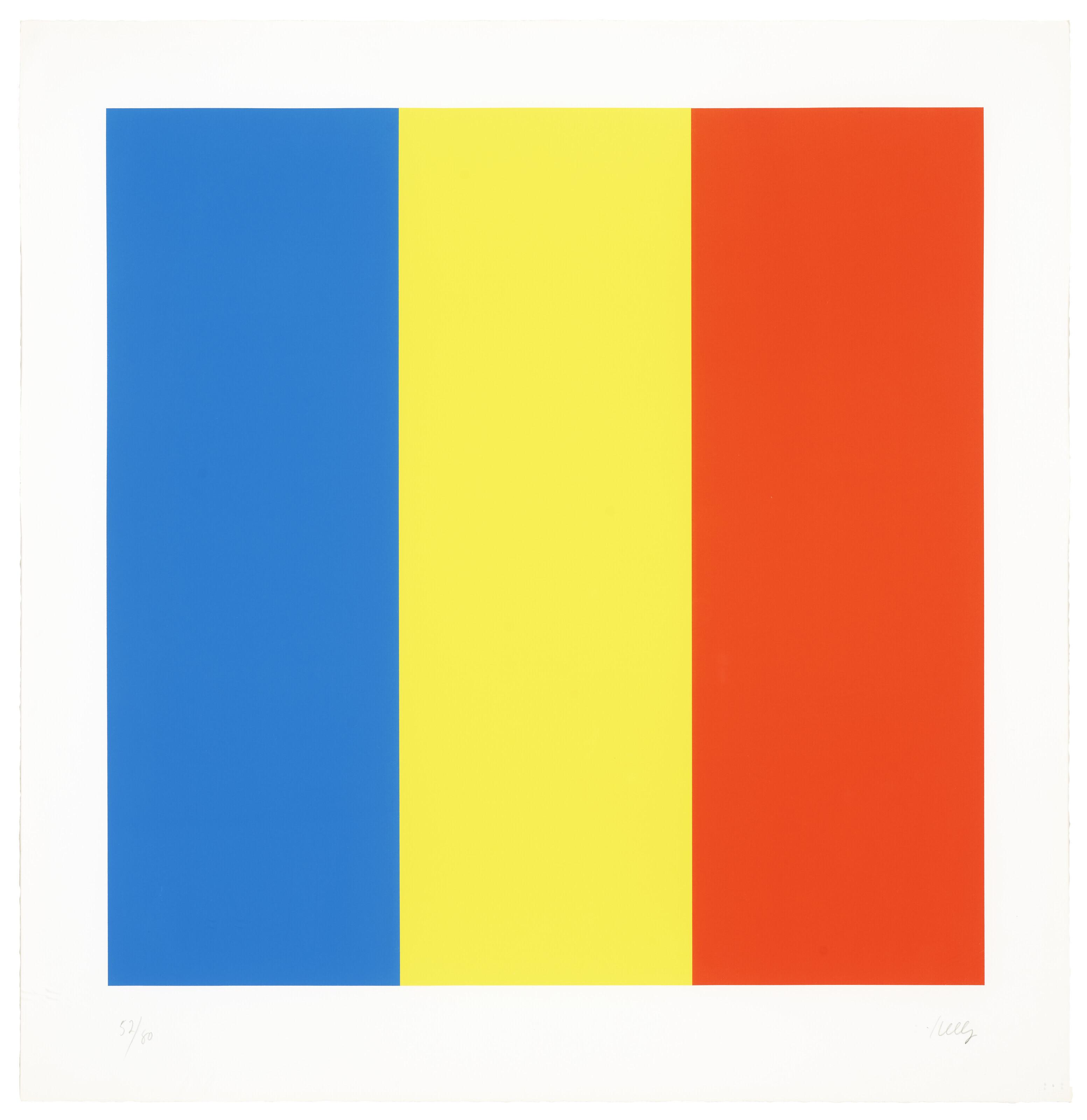 Ellsworth Kelly - Blue/Yellow/Red