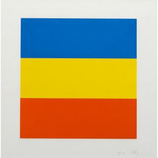 Ellsworth Kelly - Blue Yellow Red