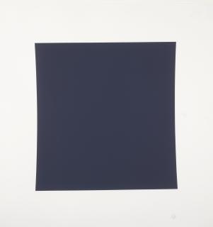 Ellsworth Kelly - Diptych: Dark Blue, Dark Green (A. 298)