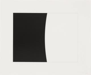 Ellsworth Kelly - Fontenay, from: Third Curve Series
