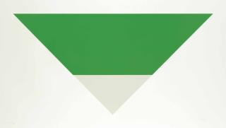 Ellsworth Kelly - Green/White