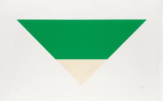 Ellsworth Kelly - Green/White