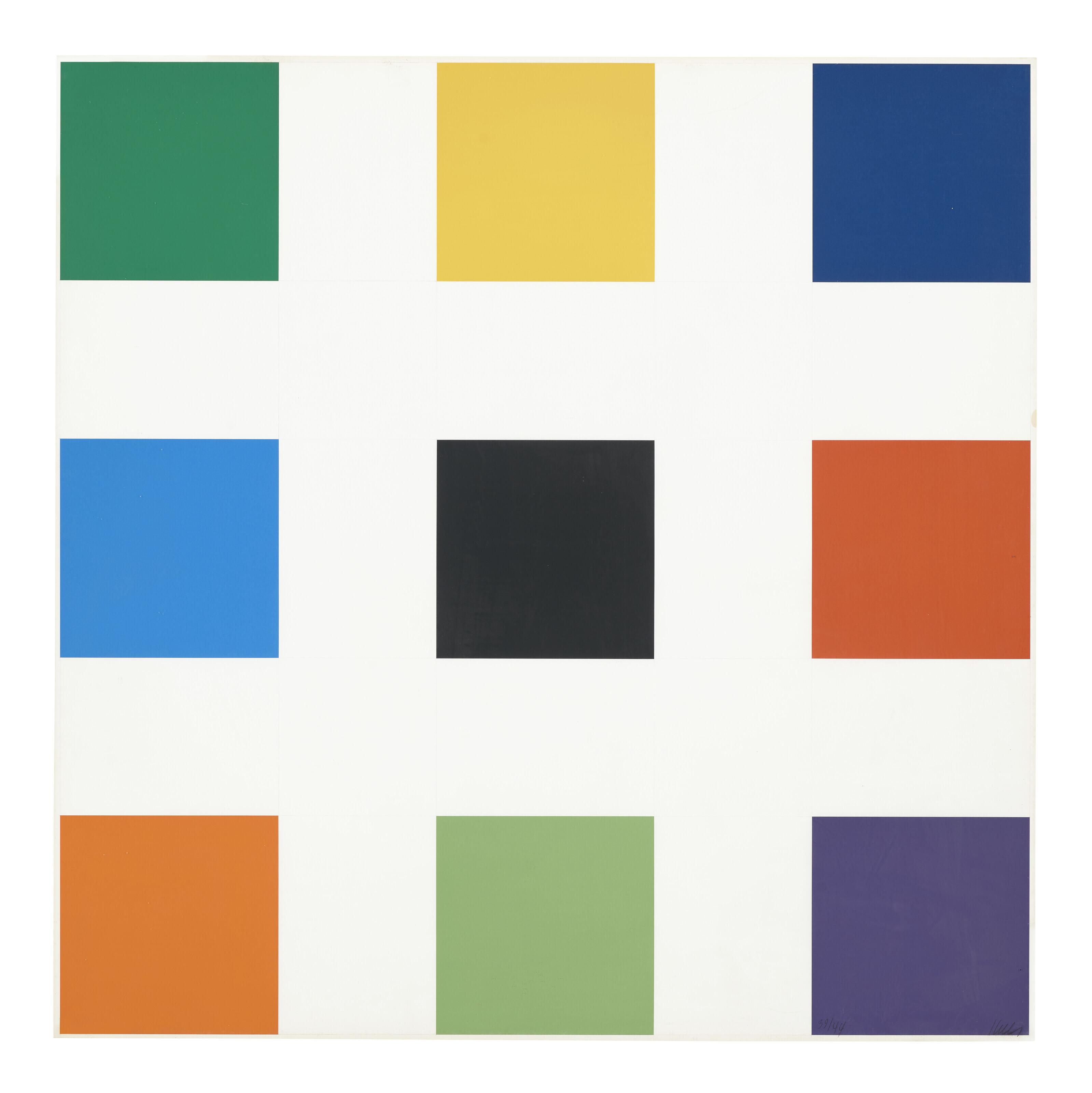 Ellsworth Kelly - Nine Squares