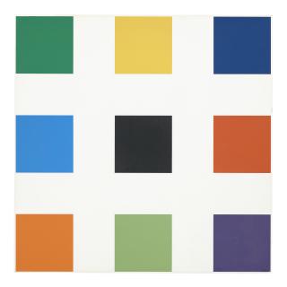 Ellsworth Kelly - Nine Squares