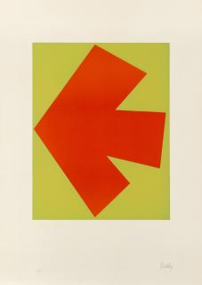 Ellsworth Kelly - Orange over Green (Orange sur vert)